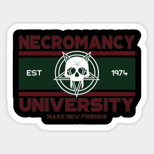 Necromancy University Sticker